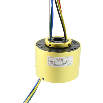 calidad  Precious Metal: Gold-Gold MT0522-S15 MOFLON Electrical Through Hole Slip Ring 5mm With 15 Leads 2A fábrica